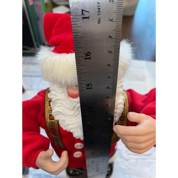 CHRISTMAS Jingle Bell Rock Santa Animated Dancing Singing Santa Claus - Picture 10 of 10